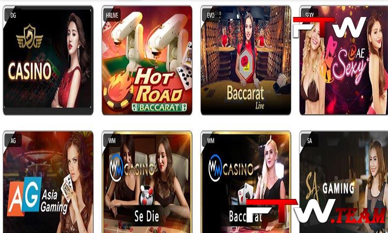 Sảnh cược casino hội tụ game hot