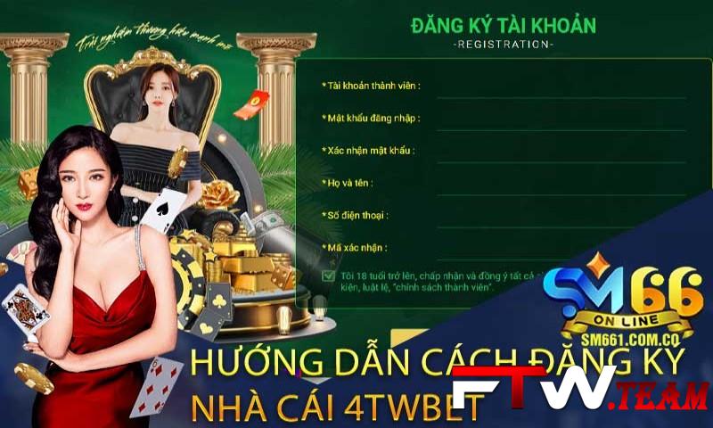 Hướng dẫn tân thủ cách đăng nhập link vào 4twbet